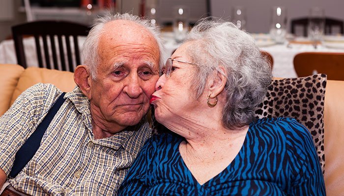 A spouse's grief in the face of dementia